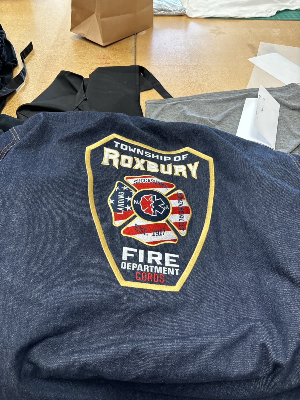 Fire Department Denim Jacket